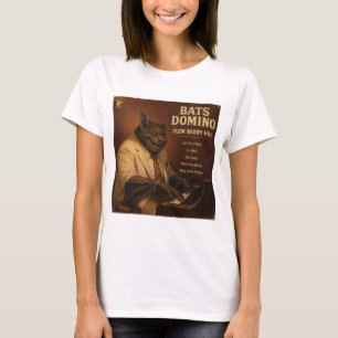 Bats Domino Album: a Parody T-Shirt