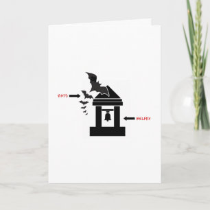 Bats in the Belfry Card