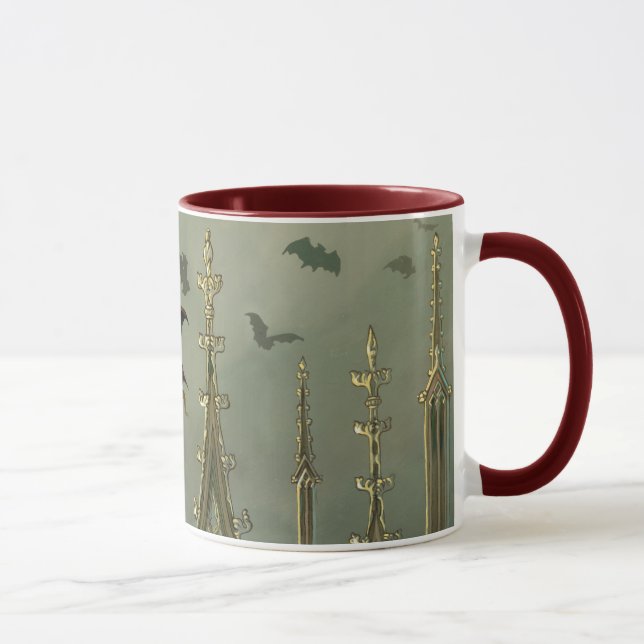 "Bats in the Belfry" Mug (Right)
