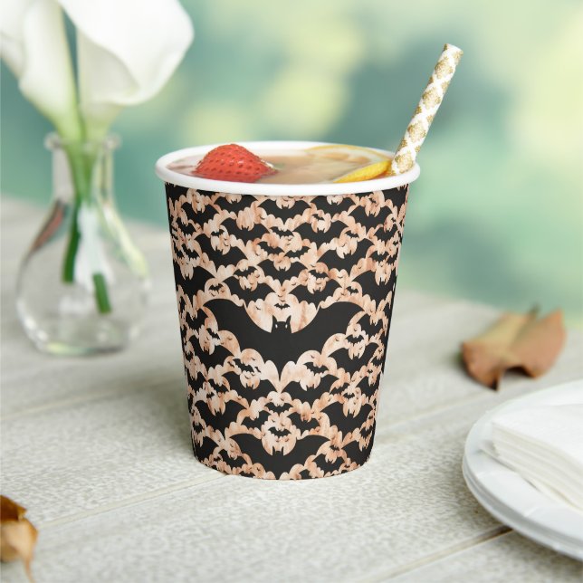 Bats Paper Cups (Insitu)