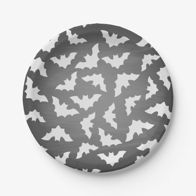 Bats Paper Plate (Front)