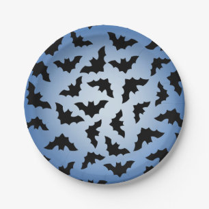 Bats Paper Plate