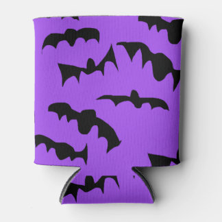Bats Pattern Can Cooler