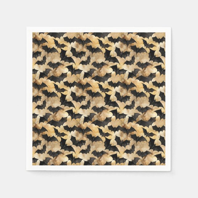 Bats pattern napkin (Front)