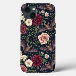 Bats Roses Gothic iPhone 13 Case