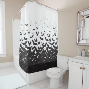 Bats Shower Curtain