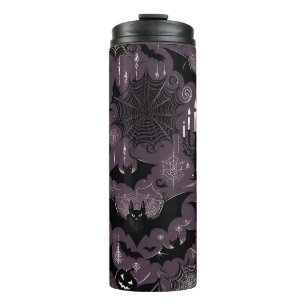 Bats & Spiderwebs Thermal Tumbler