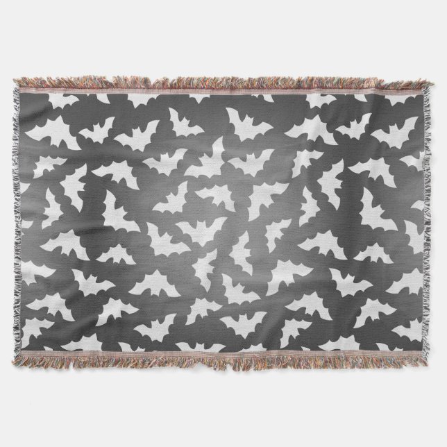 Bats Throw Blanket (Front)