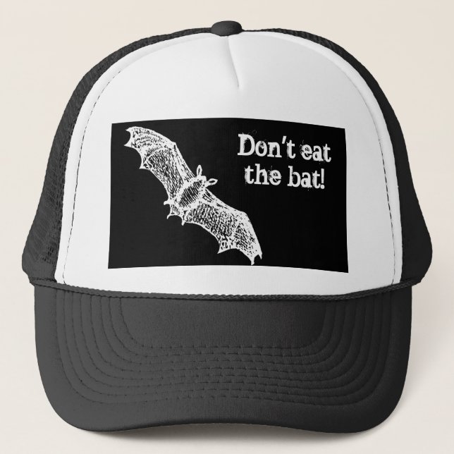 Bats Trucker Hat (Front)