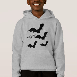 Bats with Name Hoodie