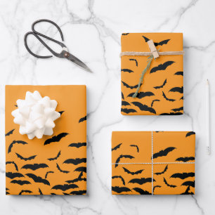 Bats Wrapping Paper Sheet