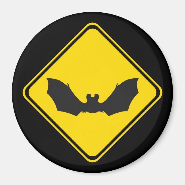 Bats Xing! Magnet (Front)