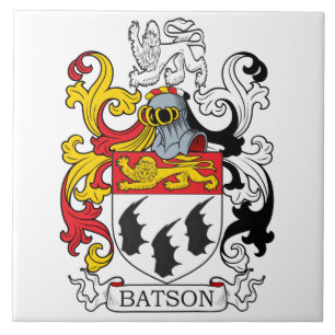 Batson Family Crest Tile