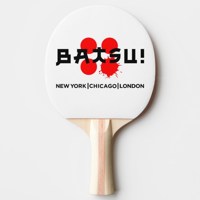 BATSU! The Paddle (Front)