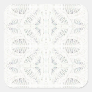 BATTENBURG LACE Large Square Stickers