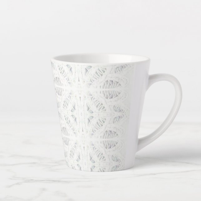 BATTENBURG LACE Latte Mug (Right)