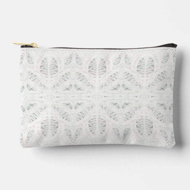BATTENBURG LACE Small Accessory Pouch Bag (Front)