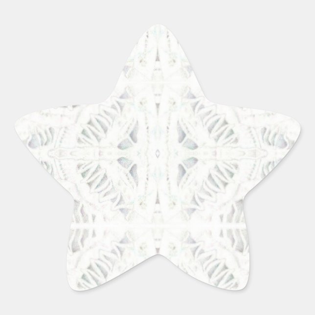 BATTENBURG LACE Star Stickers (Front)