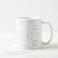 BATTENBURG LACE White Mug