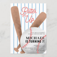 Batter Up Baseball Birthday Party