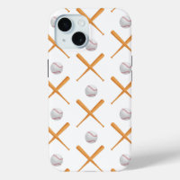 Batter Up Baseball Sports Pattern