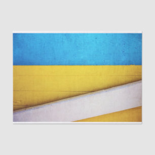 Battered Building-Minimal Abstract by STaylor Tissue Paper