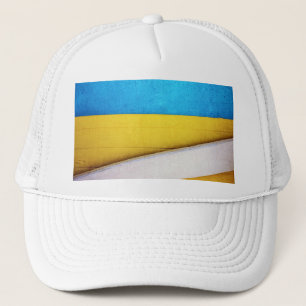 Battered Building-Minimal Abstract by STaylor Trucker Hat