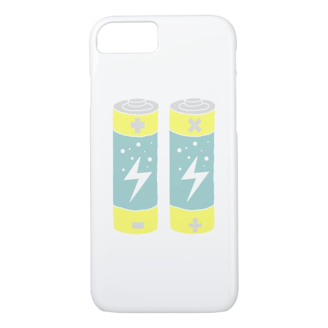 Batteries Case-Mate iPhone Case (Back)