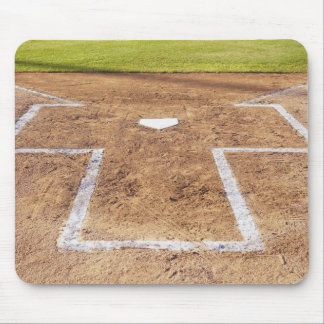 Batter's box mouse pad