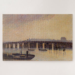 Battersea Bridge, Chelsea, London 1890 – Pissarro Jigsaw Puzzle