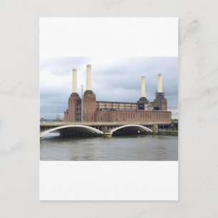 Battersea Power Station in London England UK Postcard