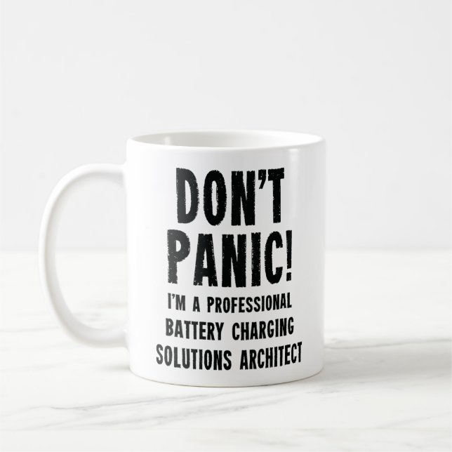 Battery Charging Solutions Architect Coffee Mug (Left)