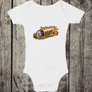 Battery Father Son Bodysuit matching
