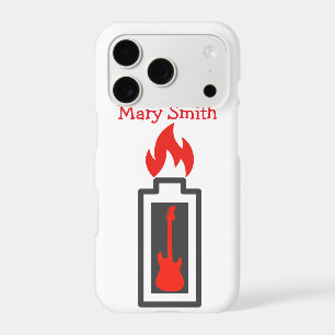 Battery, Guitar and Flame