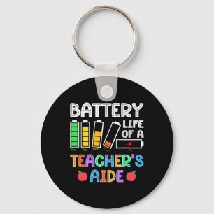 Battery Life Of A Teacher Aide Istant Para Back To Key Ring