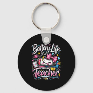 Battery life of a teacher low energy school key ring