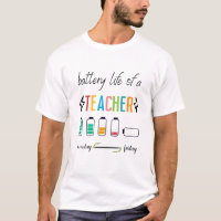 Battery Life of A Teacher Monday To Friday