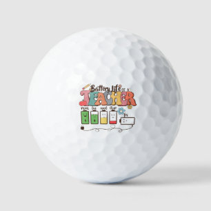 Battery Life of a Teacher – Relatable Educator Golf Balls