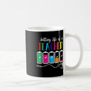 Battery Of Life A Teacher Thanksgiving Christmas Coffee Mug
