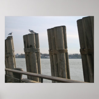 Battery Park - New York City Poster