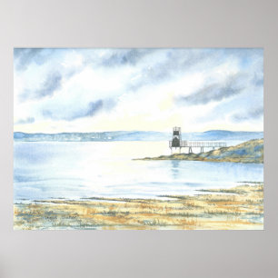 Battery Point Portishead Poster