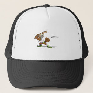 Batting Owl Trucker Hat