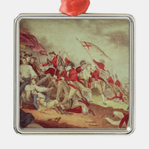 Battle at Bunker's Hill Metal Ornament