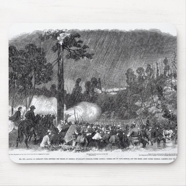 Battle at Corrack's Ford Mouse Pad (Front)