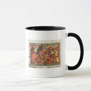 Battle between Crusaders and Moslems Mug