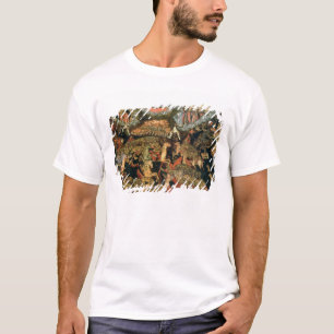 Battle between the Russian and Tatar troops T-Shirt