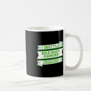 Battle Bile Duct Cancer Superpower  Coffee Mug