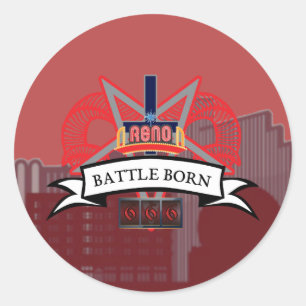 Battle Born Satanists - Northern Nevada Stickers
