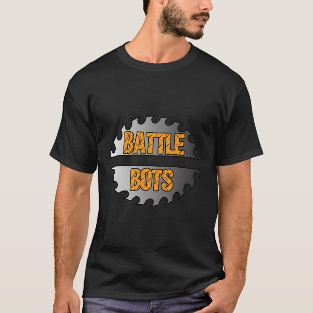 Battle Bots Saw Hoodie T-Shirt (Front)