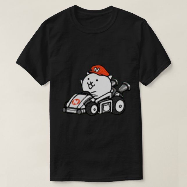 Battle Cats Sticker   T-Shirt (Design Front)